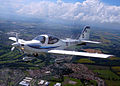 No. 8 Air Experience Flight Grob Tutor in flight