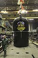 Атомный подводный ракетный крейсер 4-го поколения (АПЛ) "Александр Невский" накануне вывода из цеха.