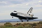 Discovery STS-128 landar på Edwards Air Force Base i Kalifornien den 12 september klockan 02.53 svensk tid.