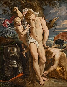 Pierre Paul Rubens Saint Sébastien, 1604 Anvers, Maison de Rubens