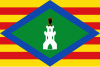 Flag of Castejón de Alarba, Spain