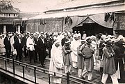 Tại lễ an táng Hoàng đế Khải Định năm 1925