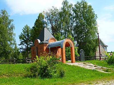 Памятник Евпатию Коловрату в деревне Фролово