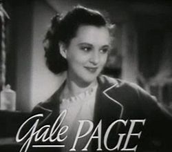 Gale Page i filmtrailern till Fyra döttrar.