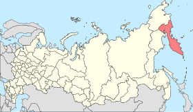 Localisation de Kraï du Kamtchatka