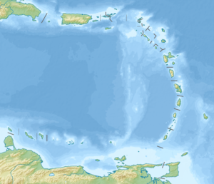 Trinidad na zemljovidu Malih Antila