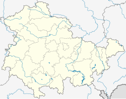 Orlamünde is located in Thuringia