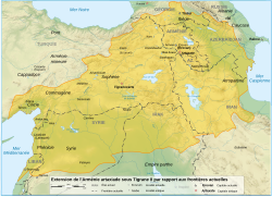 Location of Armėnijos Karalystė