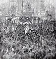 Image 42The celebration of the election of the Commune on 28 March 1871—the Paris Commune was a major early implementation of socialist ideas. (from Socialism)