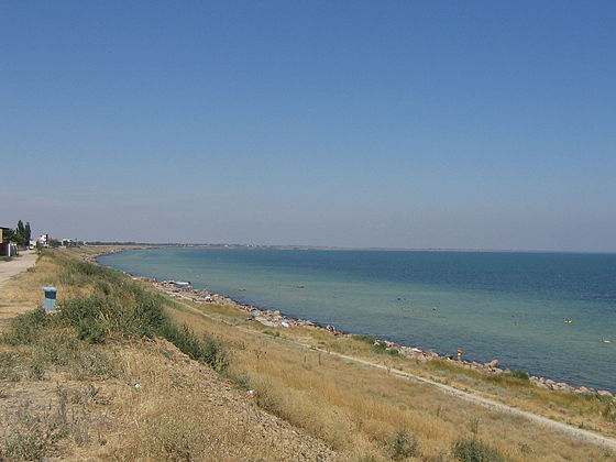 Stranden ved Henitjesk