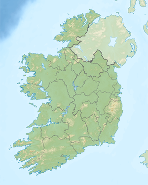 Макгіллікаддіс Рікс. Карта розташування: Ірландія