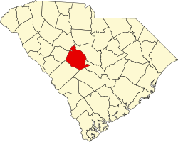 Elhelyezkedése Dél-Karolina államban