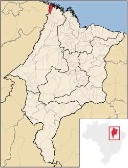 Location of Carutapera
