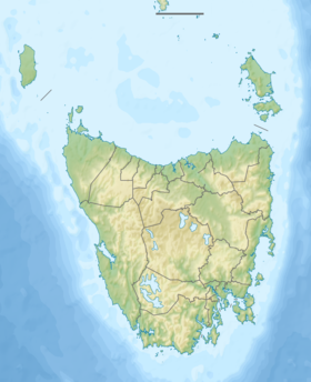 Serpentine Dam (Tasmania) is located in Tasmania