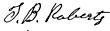 Signature de John G. Roberts, Jr.