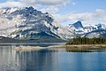 Upper Kananskis Lake and Mount Lyautey