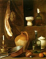 Карло Маджині, «Шинка, цибуля і посуд», приватна збірка