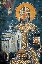 Saint Stephen Dragutin of Serbia (monk Theoctistus Dragutin).