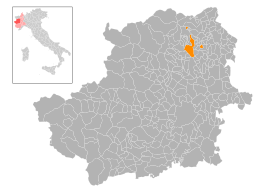 Castellamonte – Mappa