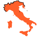 Italien nach dem Grenzvertrag von Rapallo 1919