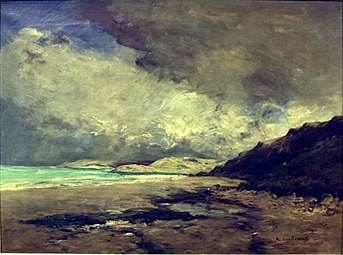 'La plage de Villers', c. 1912