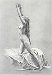 Estudi de nu: aspiració, de Carlos Schwabe