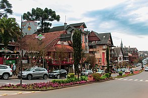 Gramado, in Rio Grande do Sul, is one of the most sought after for domestic tourism in Brazil