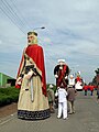 Шествия в Бельгии и Франции с участием гигантских кукол