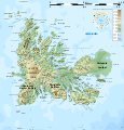 Mappa delle Isole Kerguelen