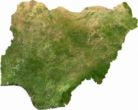 carte : Géographie du Nigeria