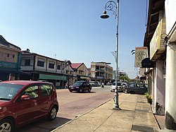 The town of Parit Buntar