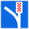 Emergency stop lane