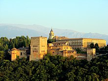 Alhambra Pallatit, Granada, Spanjë