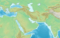 タシュケントの位置（West and Central Asia内）