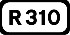 R310 road shield}}