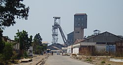 Kaivos Kolwezin kaupungin lähellä.