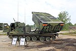 משגר MLRS בתצוגה