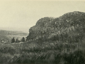 Ruines du château de Saint-Priest, vers 1900.