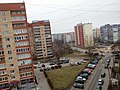 View from apartment in Plavnieki suburb