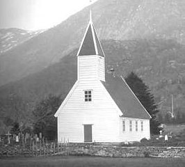 View of the church from 1926