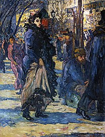 Sur le Boulevard (1893) - Louis Valtat