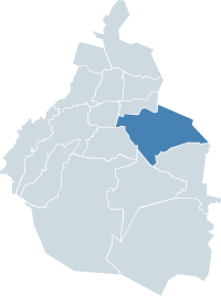 Iztapalapa within Mexico City