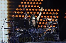 Eric Singer v roce 2012.