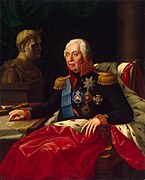 Józef Oleszkiewicz : Portrait de Mikhaïl Koutouzov prince de Smolensk