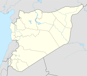 مطار الشعيرات على خريطة Syria
