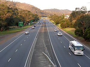 The Tasman Highway in Tasmania