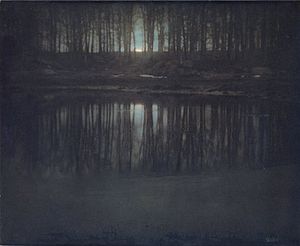 האגם-אור ירח הוא שמו של תצלום שיצר הצלם אדוארד סטייכן בשנת 1904. בתמונה נראה אגם באמצע יער, כאשר הירח מופיע בין העצים המשתקפים באגם.