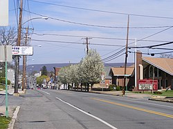 East Grand Avenue (Rt. 209), facing northeast