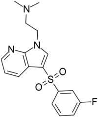 Skeletal formula of WAY-208,466