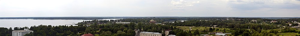 Altra panoramo pri Vyborg.